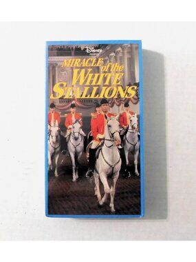 Disney Miracle Of The White Stallions VHS Sealed 92-Min. Robert Taylor Adventure
